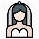 Bride Girl Wedding Icon