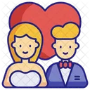 Bride And Groom Icon