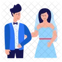 Bride And Groom Icon