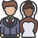 Bride and groom  Icon
