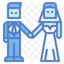 Bride And Groom  Icon