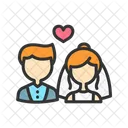 Bride And Groom  Icon