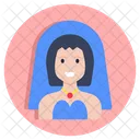 Bride Newly Wed Marriage Partner Icon