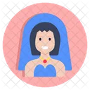 Bride Newly Wed Marriage Partner Icon