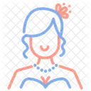 Bride Female Woman Icon