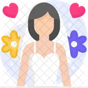 Bride Wedding Love Icon