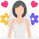 Bride Wedding Love Icon