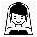 Bride Female Avatar Icon
