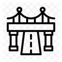 Bridge Design Infrastructure Civil Engineering Icon