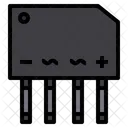 Bridge Diode  Icon