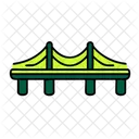 Bridge Construction Structure Icon