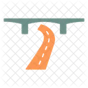 Bridge Road Road Car Icon