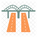Bridge Road Road Car Icon