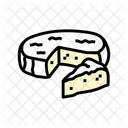 Brie Cheese Food Icon