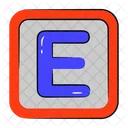 Buchstabe e  Symbol