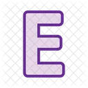 Buchstabe e  Symbol