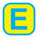 Buchstabe e  Symbol