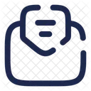 Brief Geoffnet Brief Kommunikation Symbol