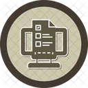 Brief Remote Working Summary Icon