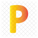 Buchstabe P  Icon