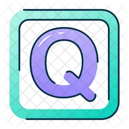 Buchstabe q  Symbol