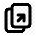 Hintergrund Raum Dokument Symbol