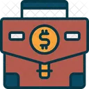 Briefcase Finance Money Icon