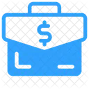 Briefcase Dollar Suitcase Icon