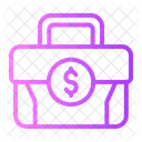 Briefcase Money Icon