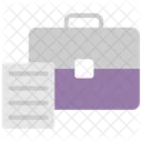Briefcase Businessman Suitcase Icon