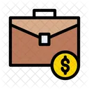 Money Bag Briefcase Icon