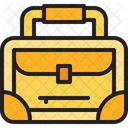Briefcase Suitcase School Icon