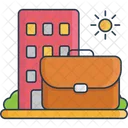 Briefcase Business Suitcase Icon