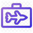 Briefcase Trip Plane Icon