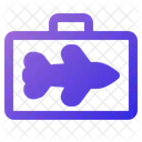 Briefcase Trip Plane Icon