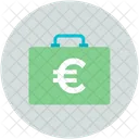 Briefcase Cash Bag Icon
