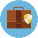 Briefcase Lock Secure Icon