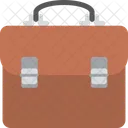 Briefcase Bag Brown Icon