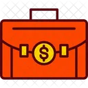 Briefcase Business Dollar Icon