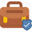 Briefcase Insurance Bag Icon