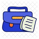 Briefcase Document Hire Icon