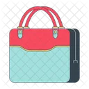 Briefcase Bag Briefcase Businesswoman Businessman Accessory Icon