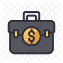 Briefcase dollar  Icon