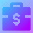 Briefcase Dollar Icon