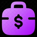 Briefcase Dollar Icon