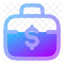 Briefcase Dollar Dollar Briefcase Icon