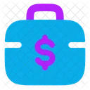 Briefcase Dollar Icon