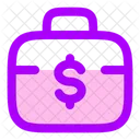 Briefcase Dollar Icon