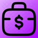 Briefcase Dollar Icon