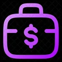 Briefcase Dollar Icon